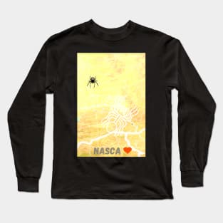 lineas de Nasca Long Sleeve T-Shirt